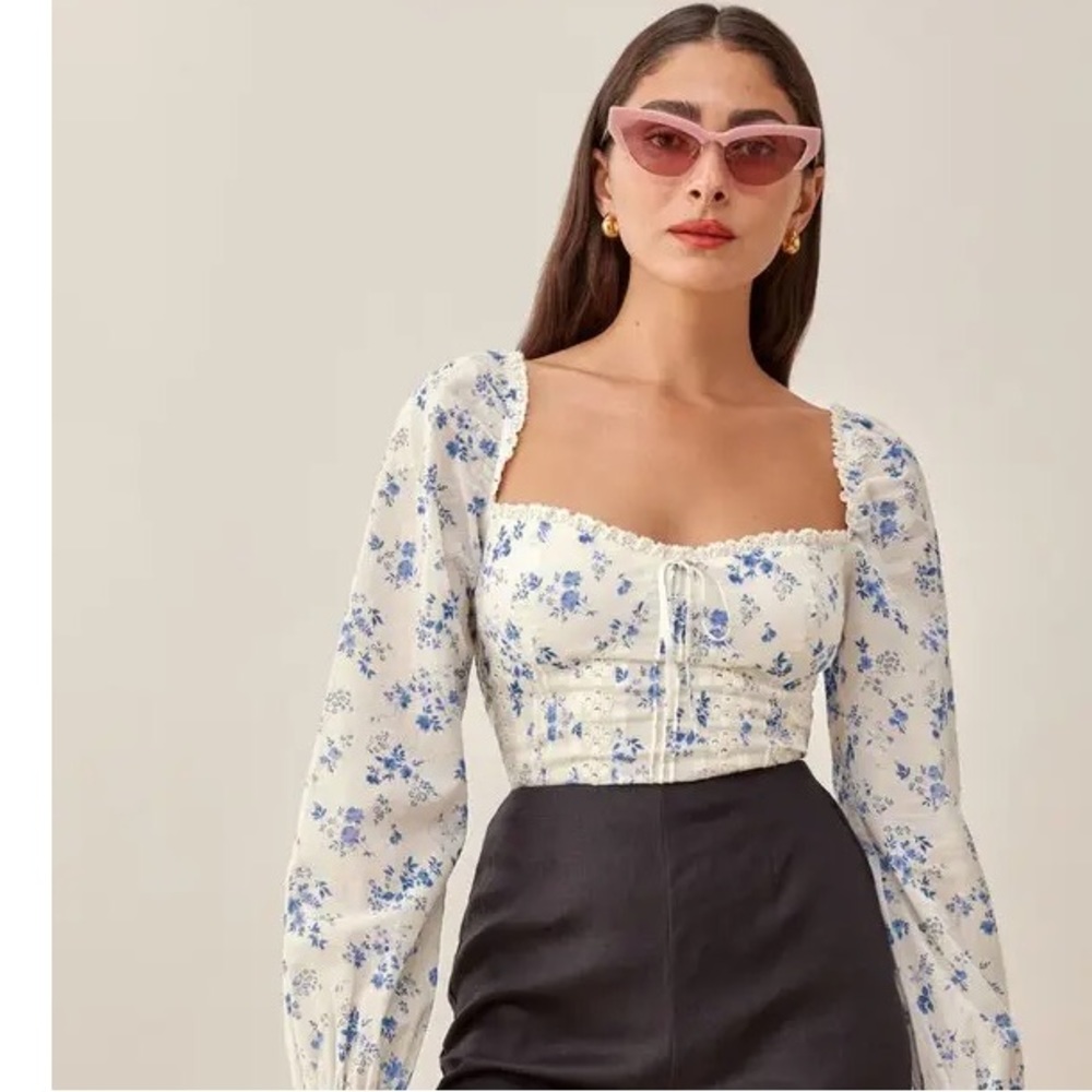 Rare / Reformation Isadora Top - Lula - S